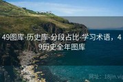 49图库-历史库-分段占比-学习术语，49历史全年图库